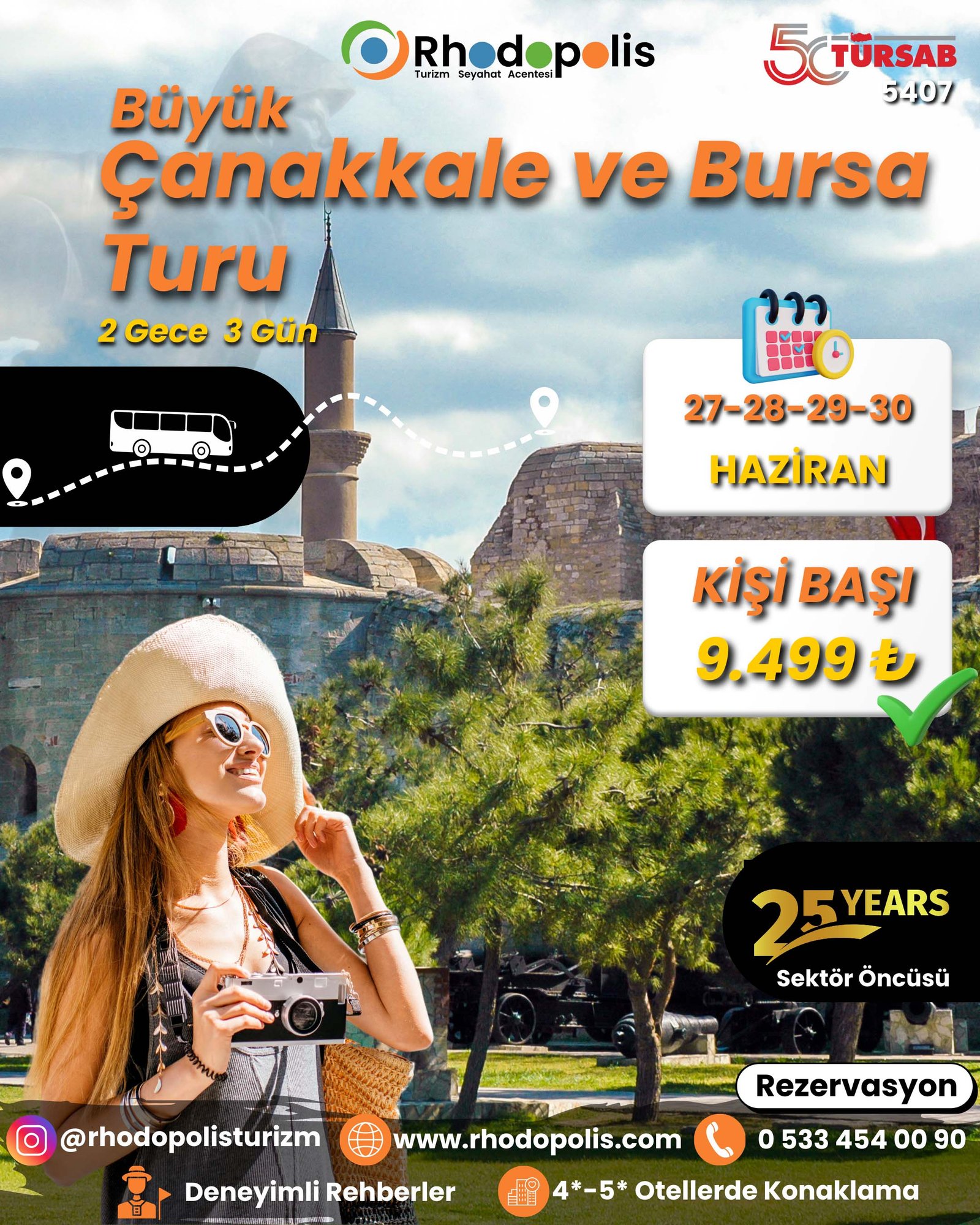 Çanakkale - Bursa Turu